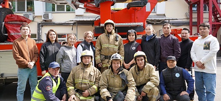 Архивте өрт сөндіру оқу-жаттығулары өткізілді фото галереи 6